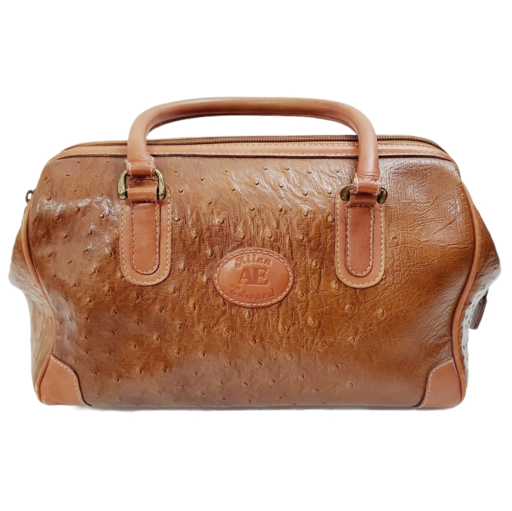 ALLEN EDWARD Handbag Vegan Leather Doctor's Tote Bag